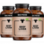 Big Food - Organic Beef Liver  - Freeze Dried - 3 x 180 caps