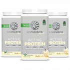 Sunwarrior - Active Protein Vanilla - 3 x 1 kg Voordeelpakket