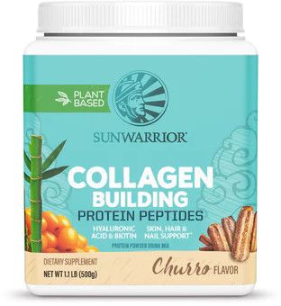 Sunwarrior - Collageen Building Protein Peptides - Churro  - 500 g
