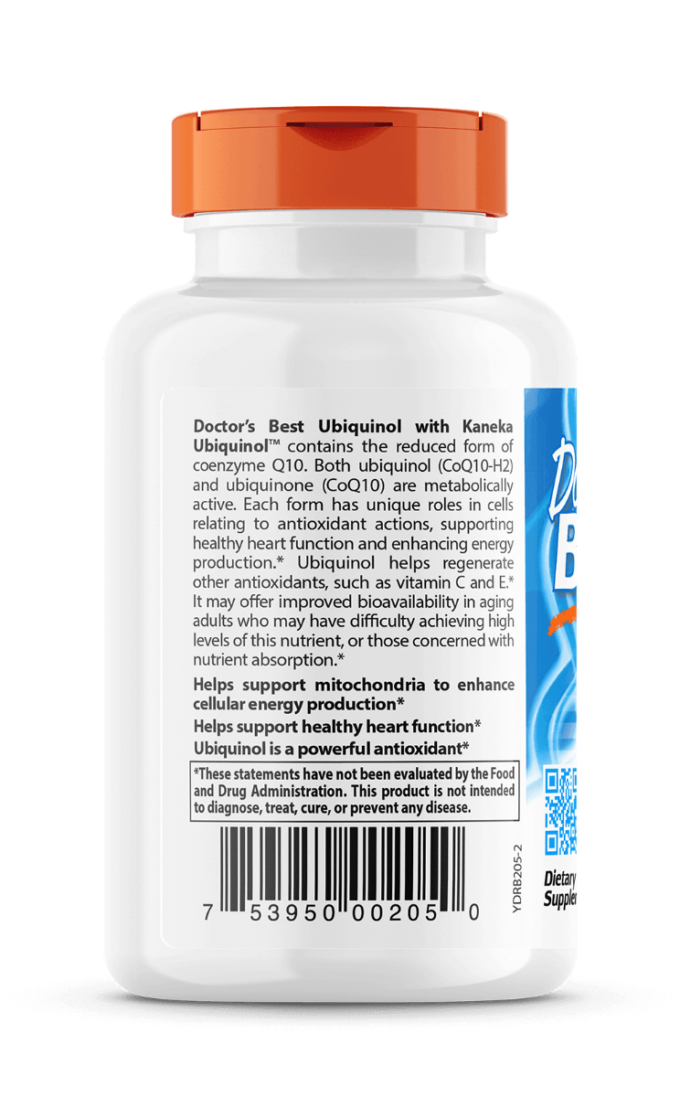 Doctor's Best Ubiquinol 60 softgels | Best Price