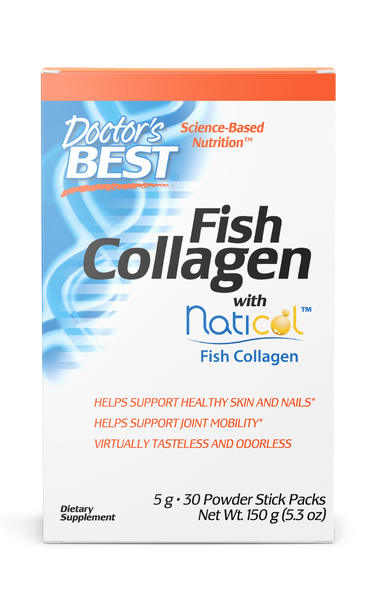 Doctor’s Best - Fish Collagen with Naticol® Collagen Peptides (5 g) - 30  sticks
