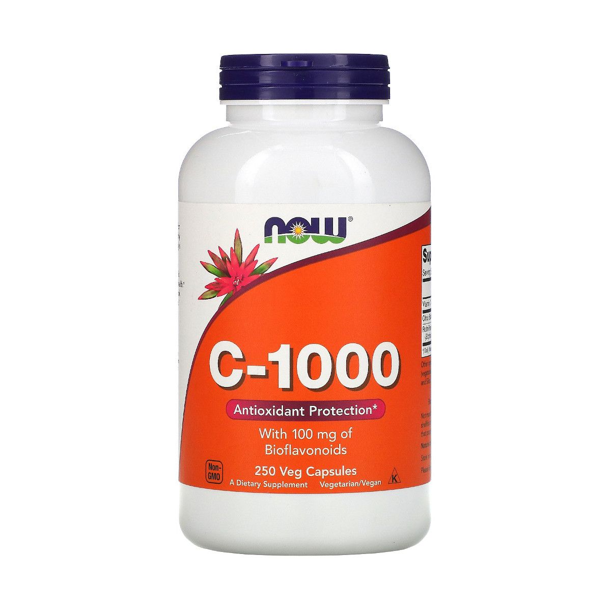 Now Vitamin C 1000 250 Veg Caps Now Vitamin C 1000 250 Veg Caps