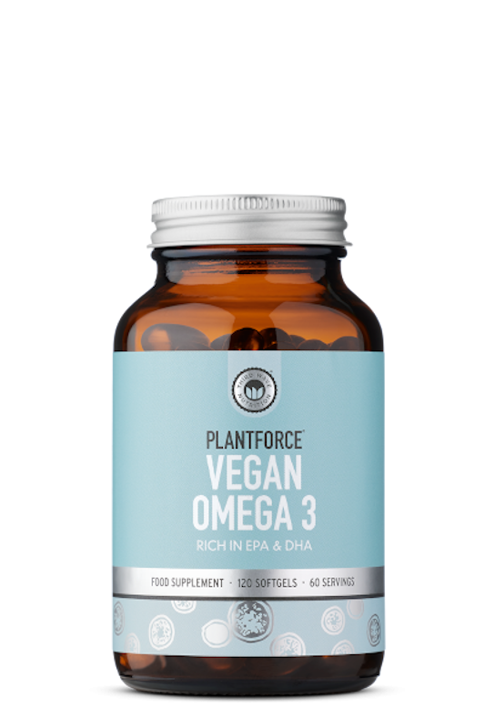 Hoelahoep kolf verzending Plantforce Omega 3 (Vegan EPA & DHA) 120 softgels | Nu Kopen