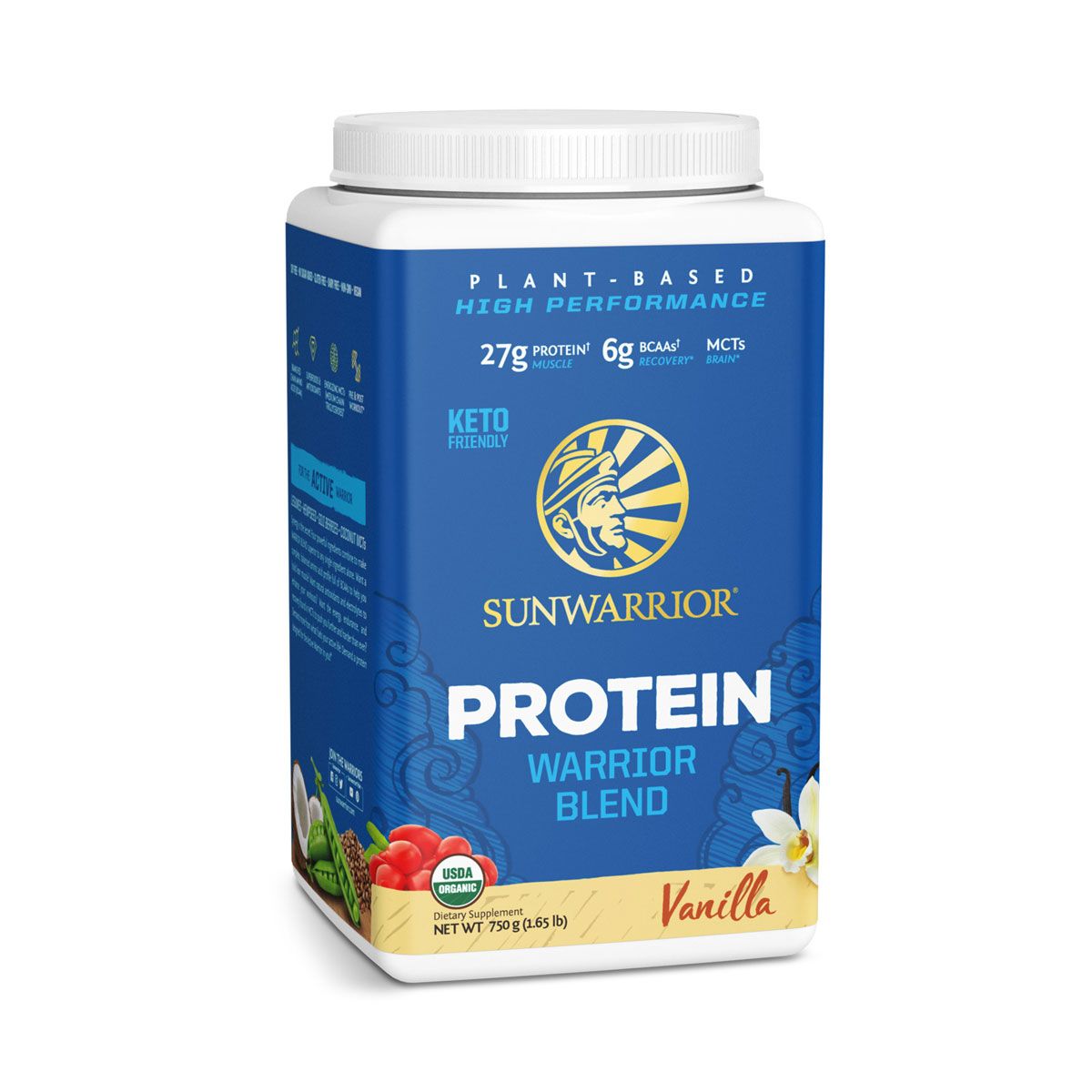 Sunwarrior Warrior Blend Protein Vanilla 750g Best Price