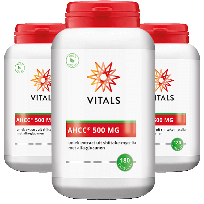AHCC® 3-Pack – 540 Capsules (500 mg) | Original Japanese Extract