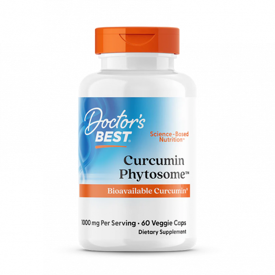 Doctor's Best Curcumin Phytosome with Meriva, 500 mg, 60 Veggie Caps