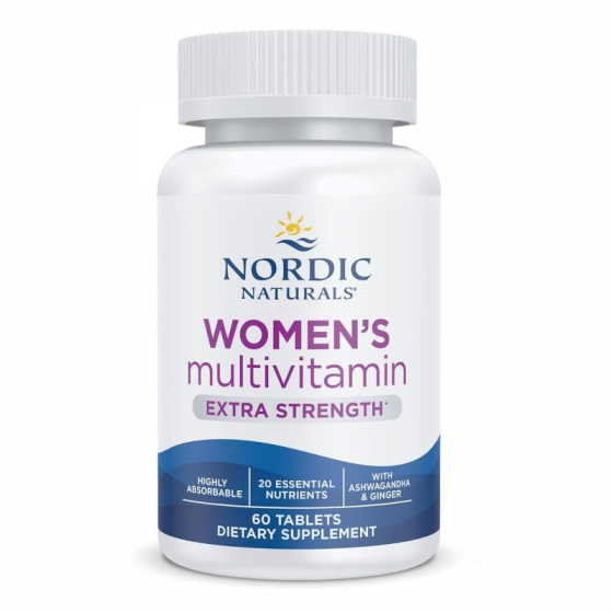 Nordic Naturals - Women's Multivitamin Extra Strength - 60 tablets