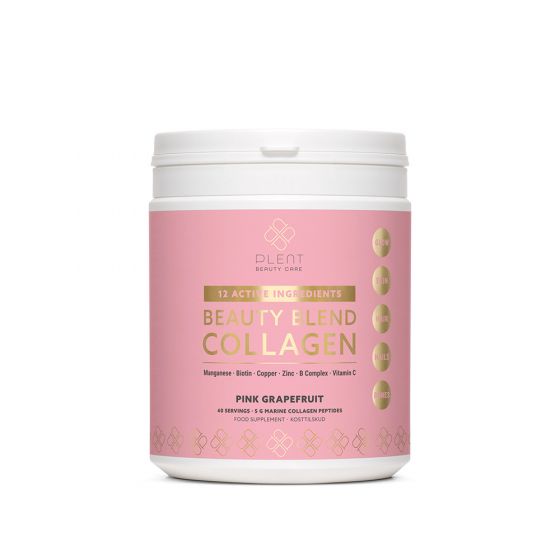 Plent Beauty Blend - Collagen - Pink Grapefruit  - 40 dosages