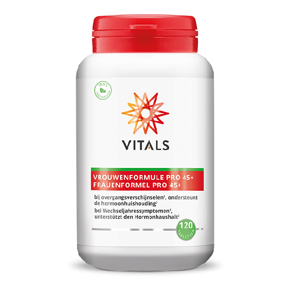 Vitals - Vrouwenformule Pro 45+ - 120 tabletten