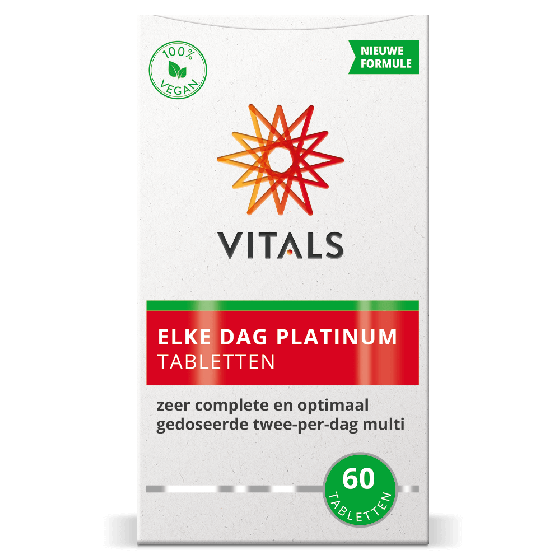 Vitals – Elke Dag Platinum – 60 Tablets – Updated