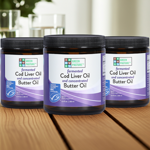 Olio Di Burro Green Pasture Blue Ice, Olio Di Fegato Di Merluzzo Gel Alla Cannella 188 Ml - Foto 9