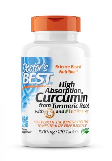 doctor's best high absorption curcumin with bioperine