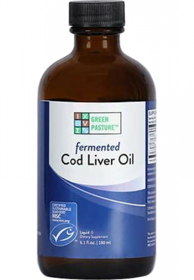 Green Pasture - Fermented Cod Liver Oil - Natural 180 ml