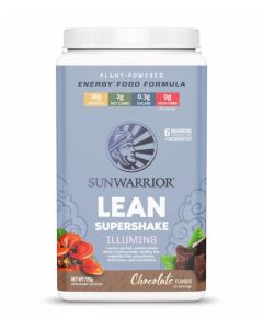 Sunwarrior - Lean Supershake Illumin8 - Chocolade - 720 g