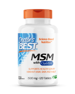 0753950000971 Doctor's Best - MSM - 120 tabletten (1500 mg)
