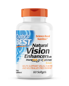 Doctor's Best - Natural Vision Enhancers met FloraGlo Lutein - 60 Softgels