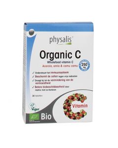 Physalis Organic Wholefood Vitamine C 30 tabletten