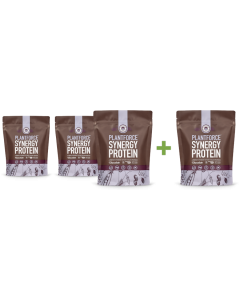 Plantforce - Synergy Proteïne Chocolade - 800 g - 3+1 gratis