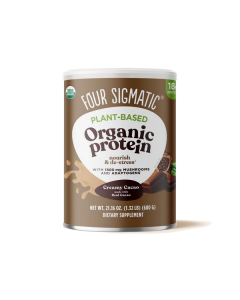 Four Sigmatic - Organic Plant-Based Protein with Mushrooms - Creamy Cacao - 600g