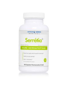 Arthur Andrew - Serrétia – 180 Capsules (500mg - 250.000 SPU)