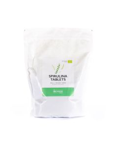 Big Food - Organic Spirulina - 1 kg / 2000 tablets (500 mg) 