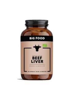 Organic beef liver capsules grass -fed