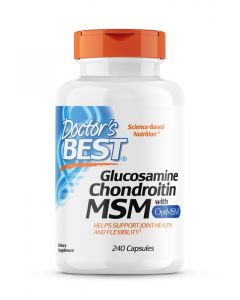 Doctor's Best - Glucosamine - Chondroitin - MSM - 240 caps