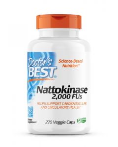 753950002531 
Doctor's Best - Nattokinase - 270 V-Caps (2,000 FU)