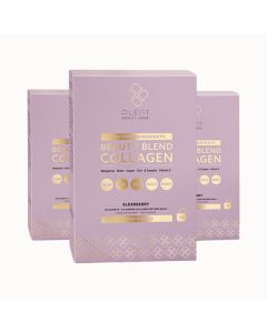 Plent Beauty Blend - Collageen - Elderberry - 3x30 sachets - 2 +1 Gratis