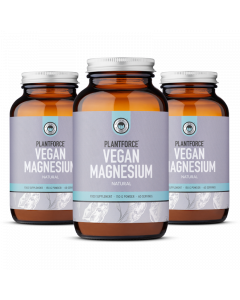 Plantforce® – Vegan Ionic Magnesium Natural – 150g Powder – Value Pack Offer