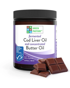 Gefermenteerde Levertraan & Boterolie Gel – Chocolade