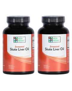 Green Pasture - Blue Ice ™ Fermented Rog Liver Oil – 2 x 120 caps