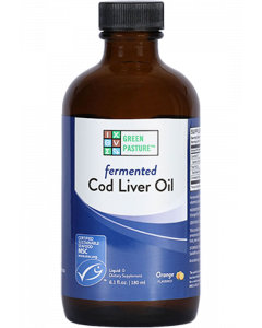 Green Pasture - Fermented Cod Liver Oil - 237ml (Orange)