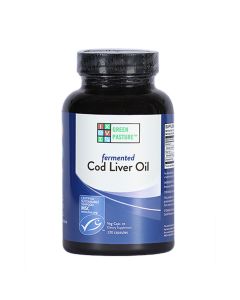 Green Pasture - Fermented Cod Liver Oil - 120 Capsules