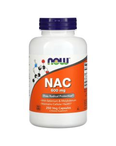 Now Foods - NAC 600 mg - Veg 250 Capsules
