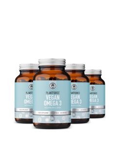 Plantforce vegan omega 3 bundle deal 3 + 1 FREE