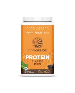 Sunwarrior - Classic Plus Biologische Proteine - Chocolade - 750 g