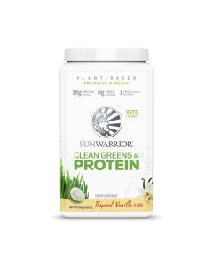 Sunwarrior - Clean Greens & Protein - Tropical Vanilla - 750 g