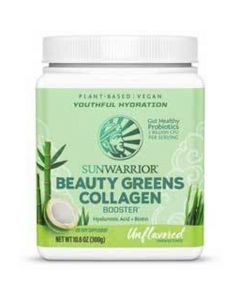 Sunwarrior - Beauty Greens Collagen Booster - 300 gr - Naturel 