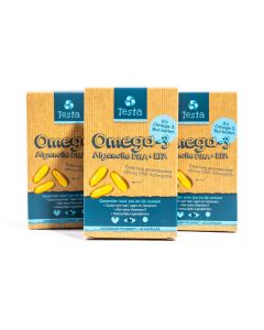 Testa - Omega-3 (DHA + EPA) - 45 Capsules (3-Pack)