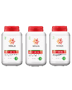 	
Vitals - AHCC® - 180 Capsules (500 mg) bundel aanbieding
