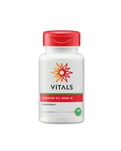 Vitals - Vitamin D3 3000 ie - 100 capsules