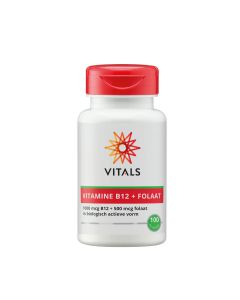 Vitals - Vitamin B12 with Folate - 100 lozenges