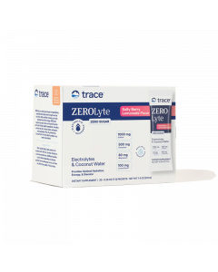 Trace Minerals - ZEROLyte - Salty Berry Lemonade - 30 Sachets