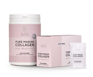 plent marine collagen pink raspberry with vitamin c