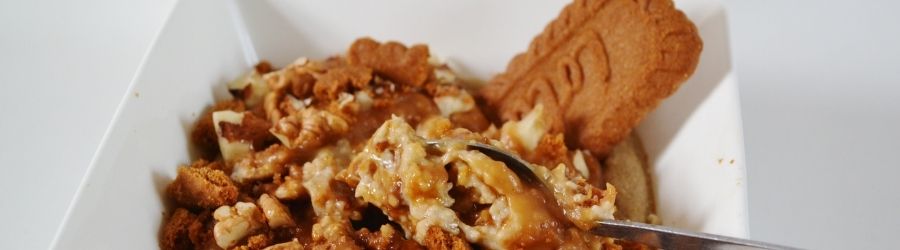 Vegan speculoos breakfast recipe