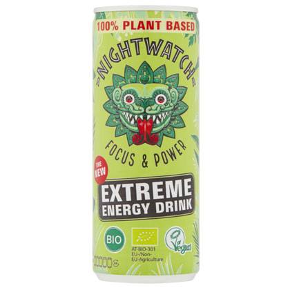 nightwatch energy drink vegan
