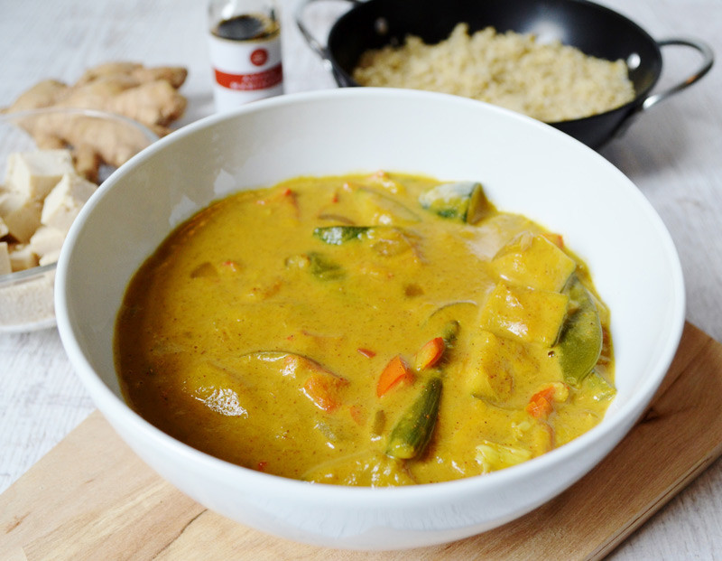 Recept vegan kokos curry - Plent vegan recepten